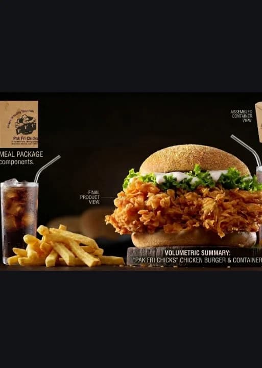 Zinger burger Meal