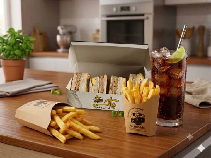 Tikka Sandwich Meal