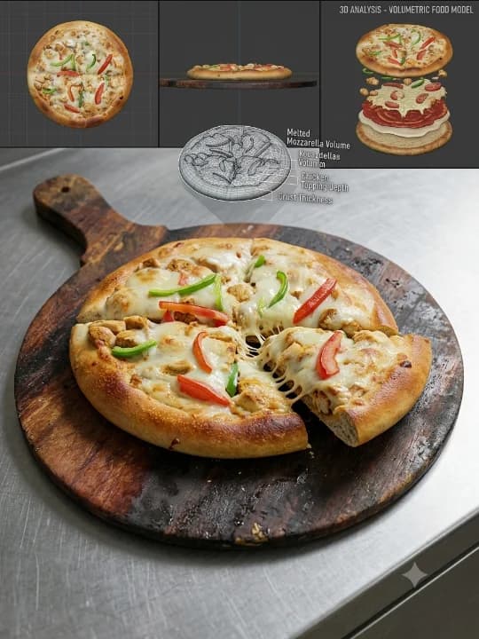 Small Tikka Pizza