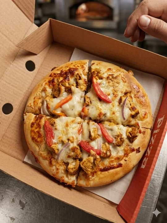 Medium Mughlai pizza
