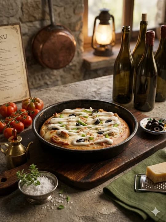 Medium Afghani Tikka Pizza