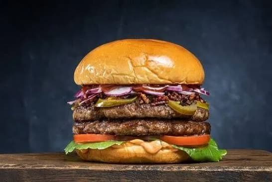 Double Smash Beef Burger